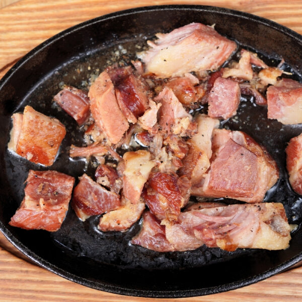 CARNE LA GĂRNIȚĂ DE PORC FRAGEDĂ ȘI SUCULENTĂ - 250g